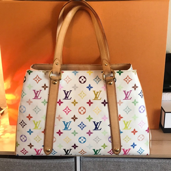 RARE Authentic Louis Vuitton Multicolore Aurelia MM - Picture 2 of 4
